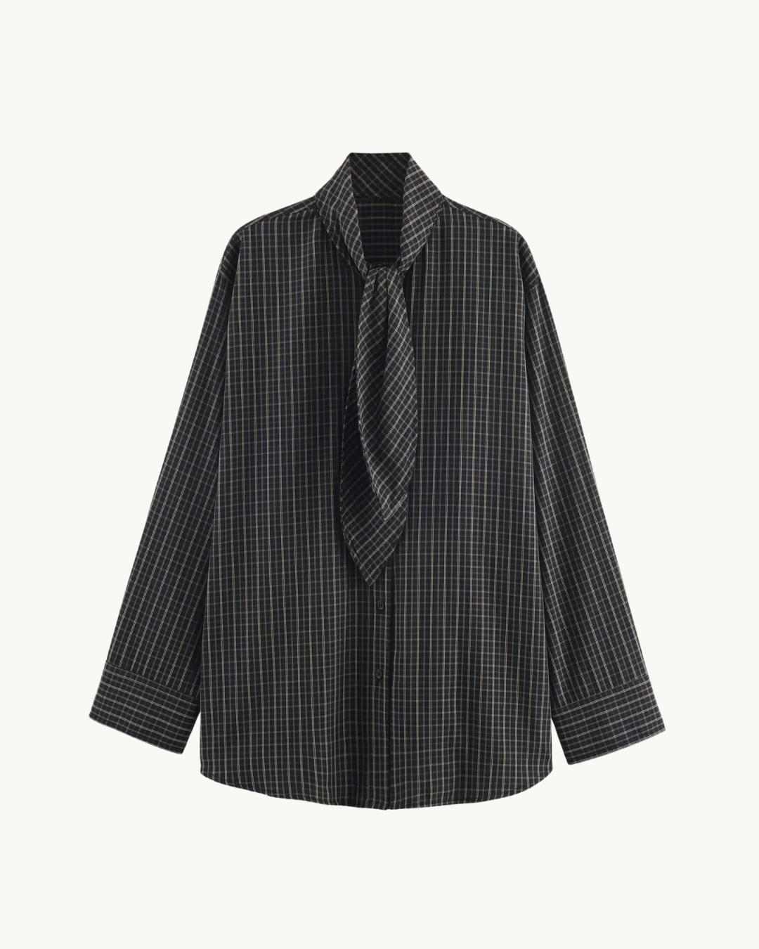 OVERSIZED STRIK BLOUSE