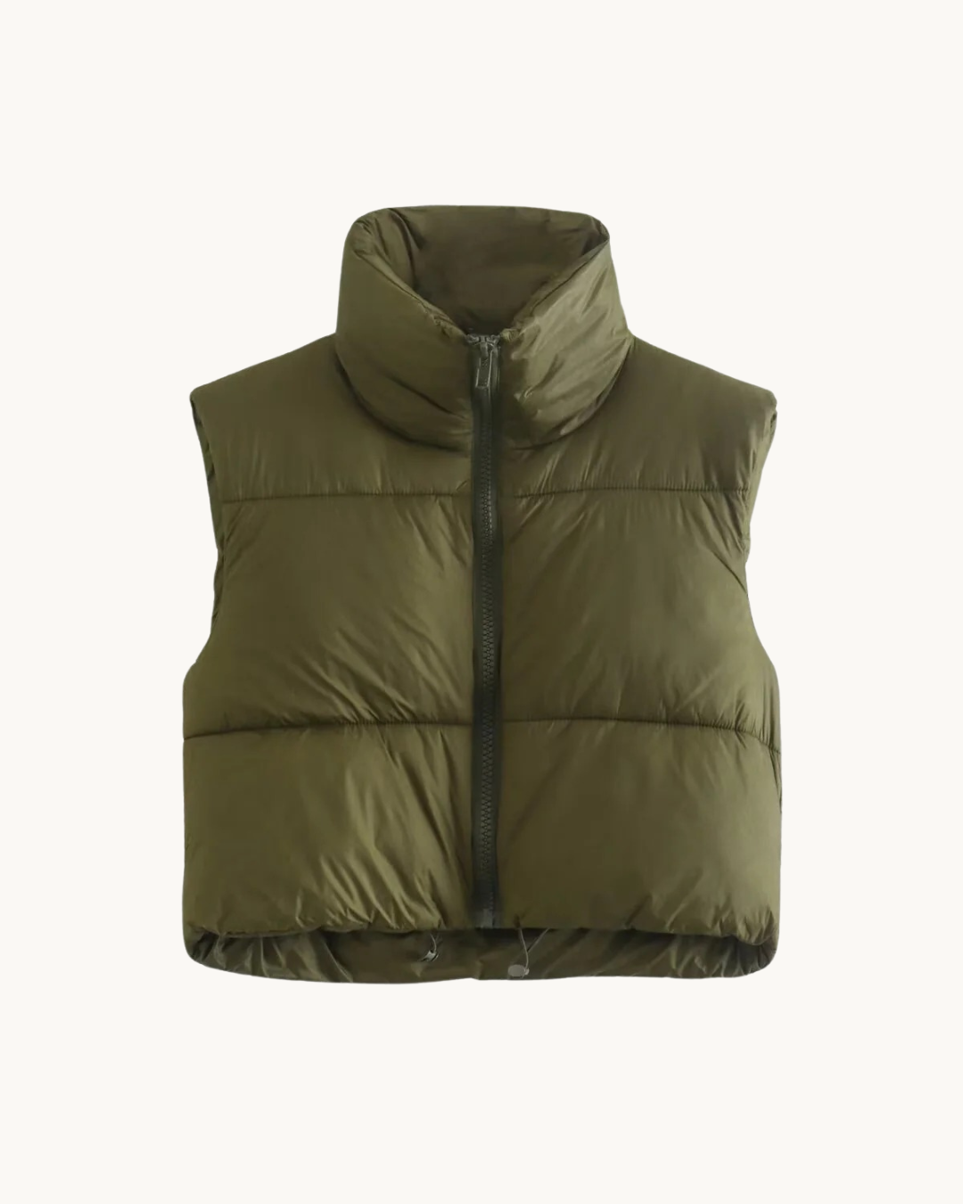 COMFY PUFFER CROP BODYWARMER