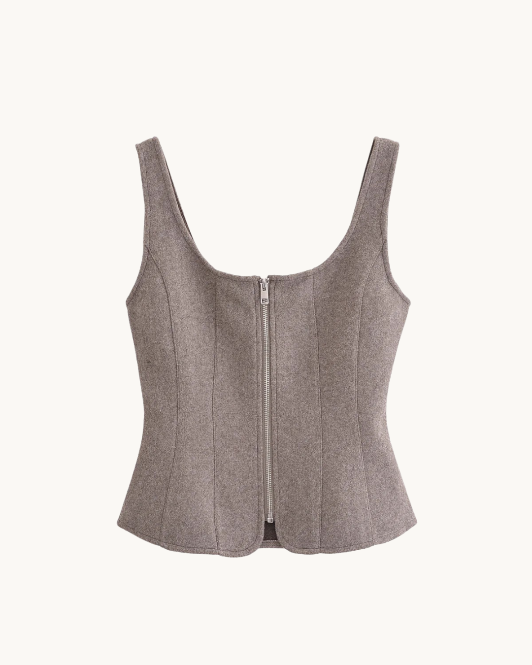 ELEGANTE CORSET TOP MET RITS