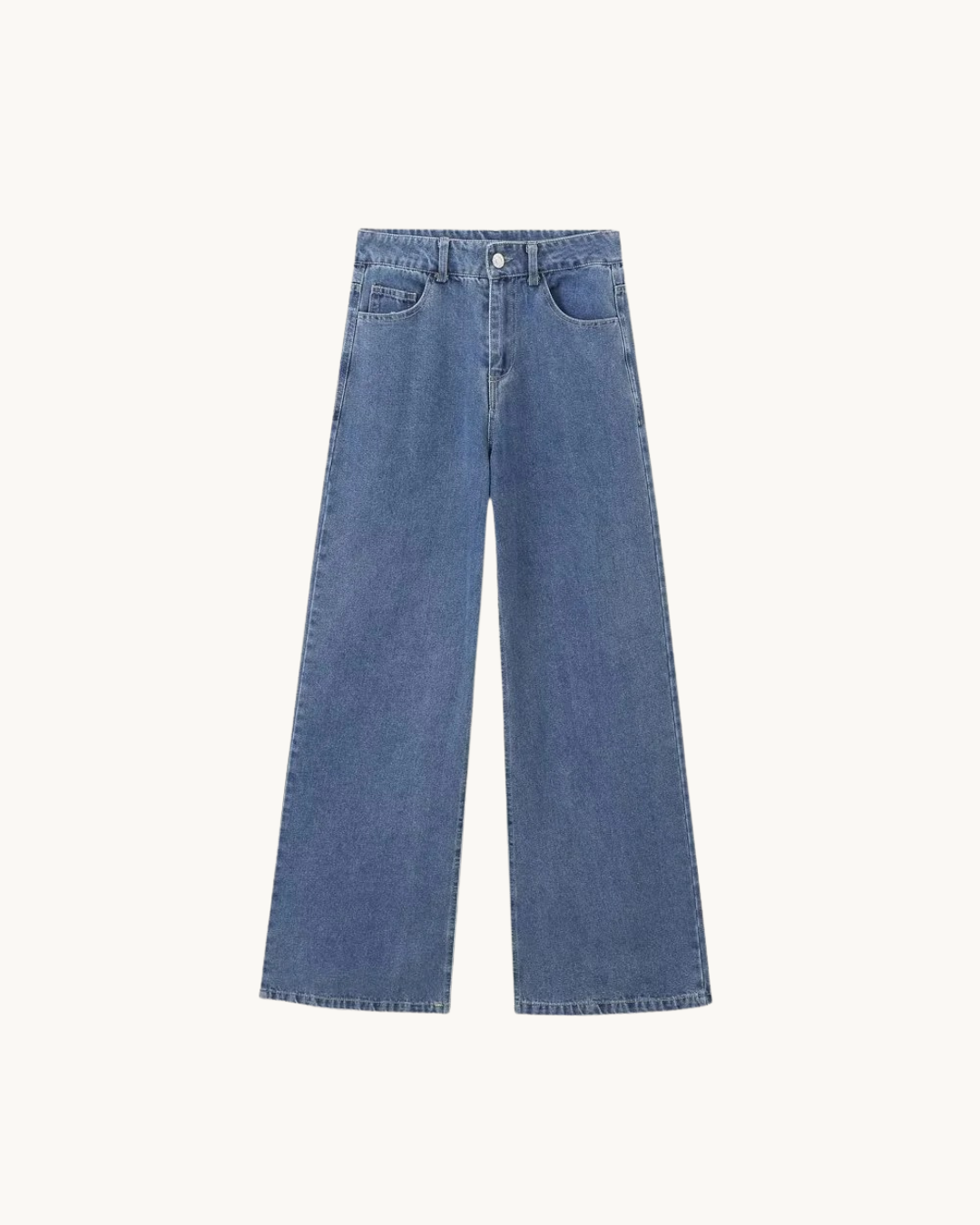 CASUAL CROP DENIM SET