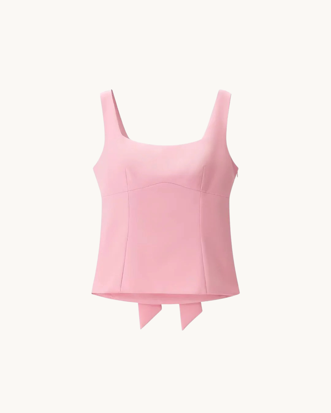 ELEGANTE TOP MET STRIKDETAIL