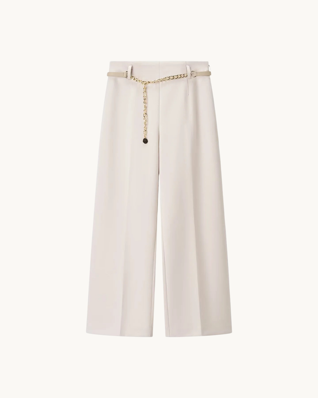 ELEGANTE KORTE BLAZER SET MET KETTING