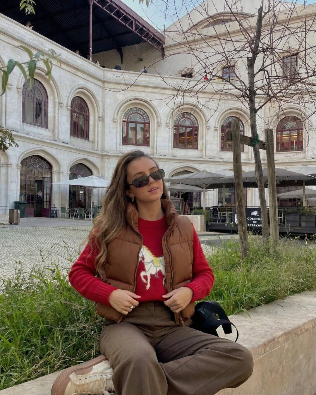 COMFY PUFFER CROP BODYWARMER