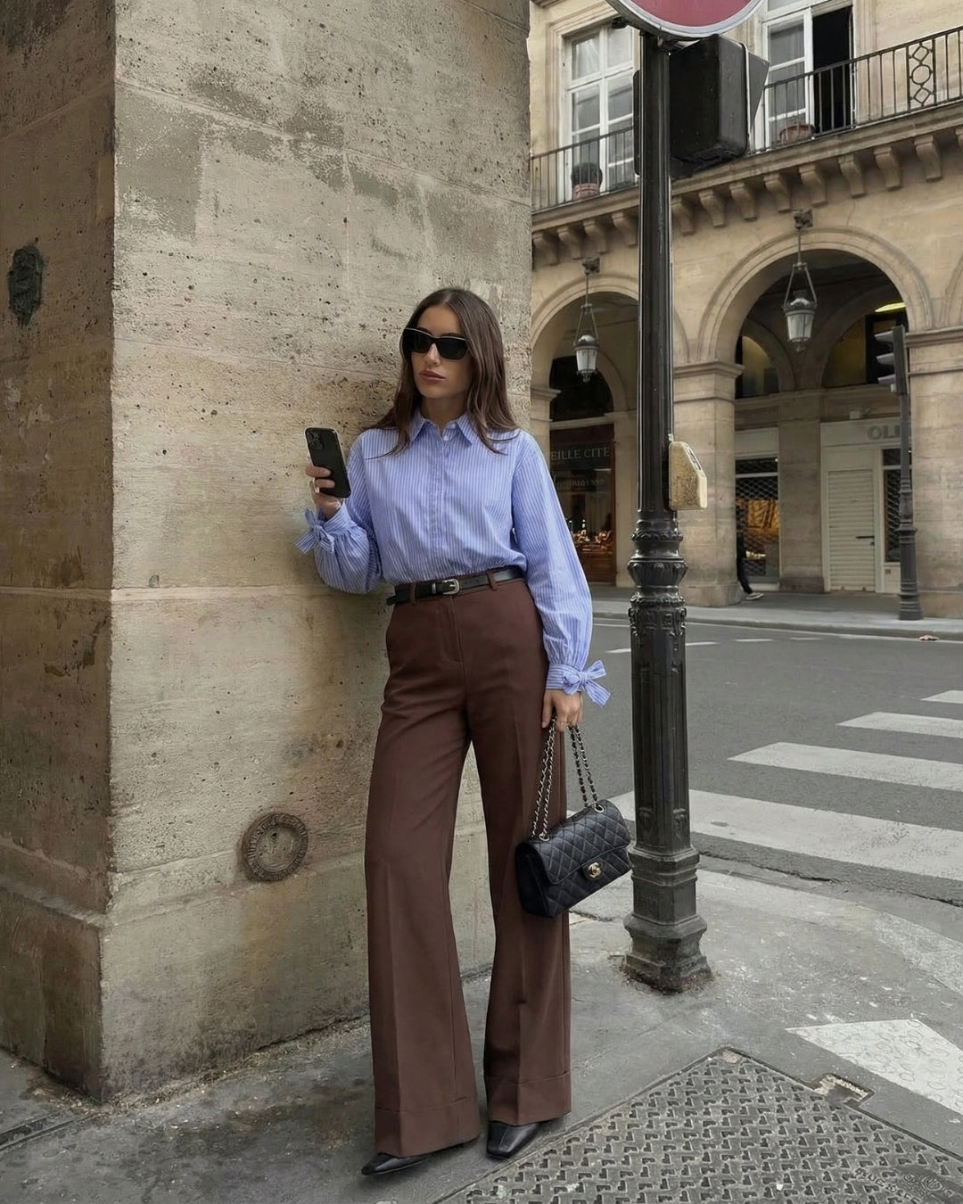 ELEGANTE CULOTTE MET RIEM