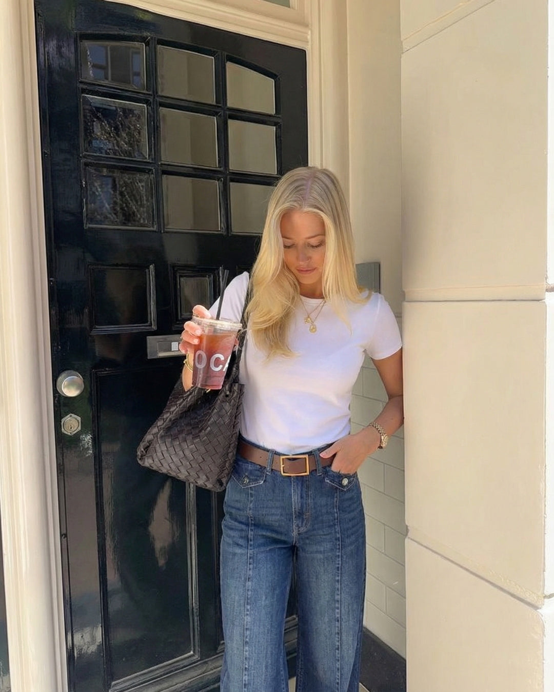 KLASSIEKE WIDE LEG JEANS